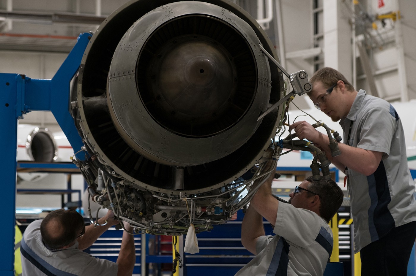 Dallas Service Centre Engine hangar