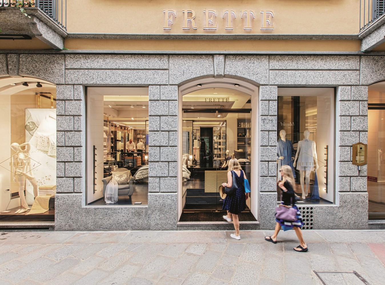 Boutique Frette à Milan