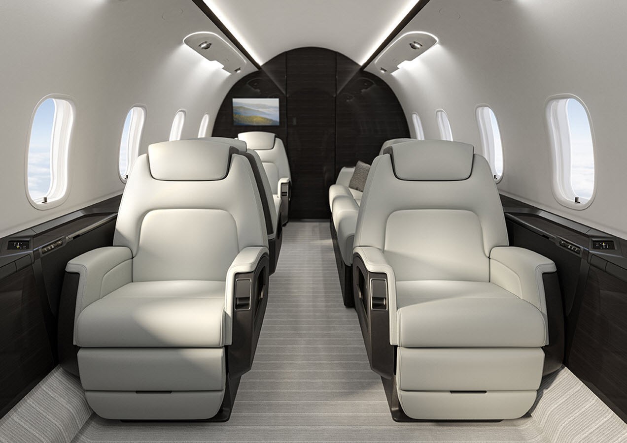 Challenger 350 interior