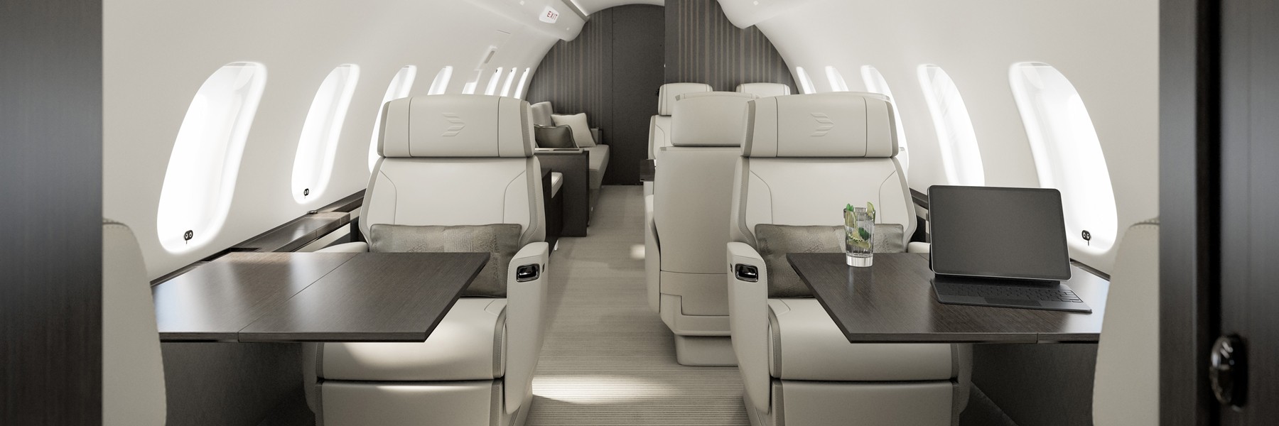 Global 5500 cabin