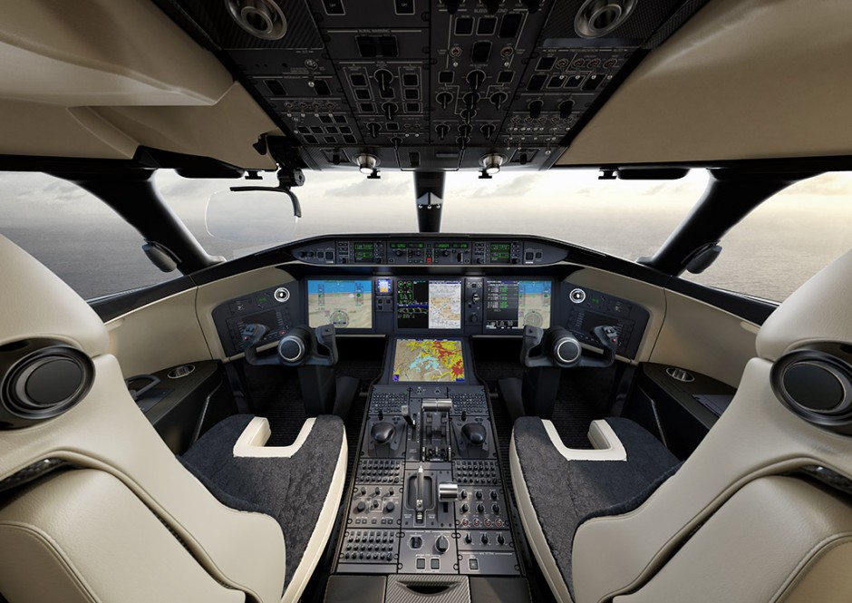 Bombardier Vision flight deck